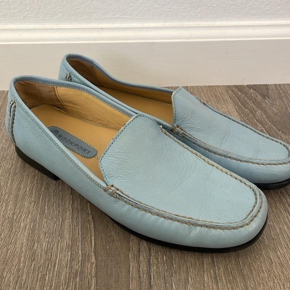Light Blue Loafers - Picture 2 of 6